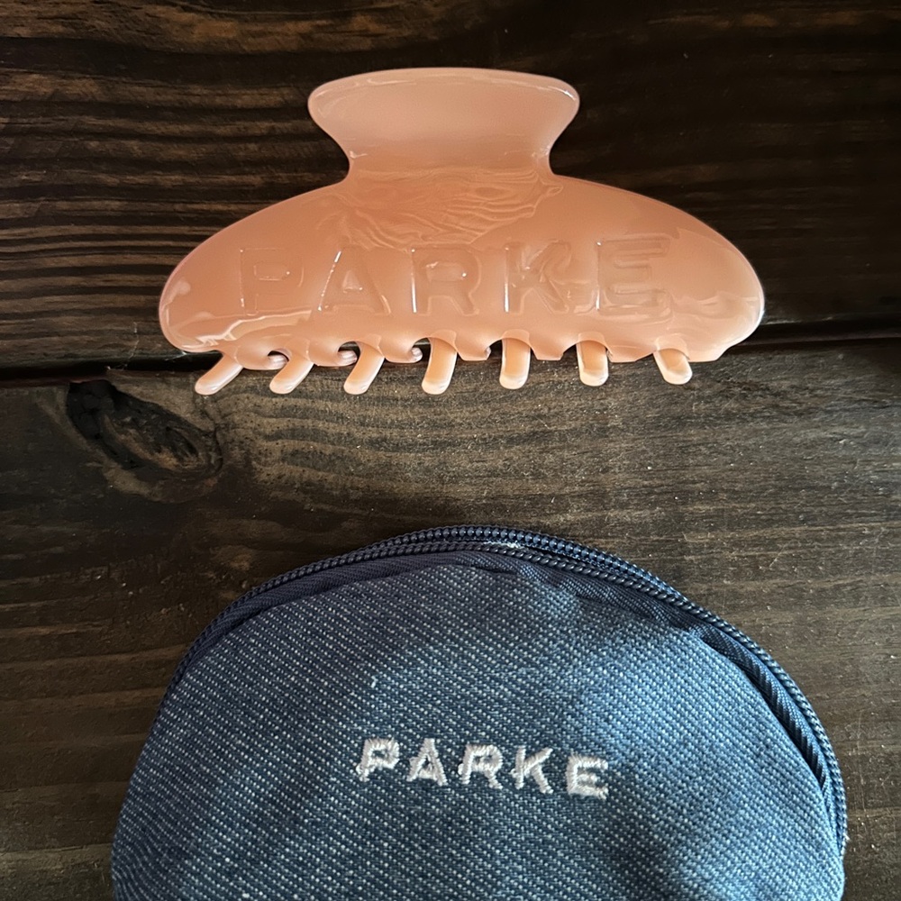 Parke Creamsicle Hair Clip NWT